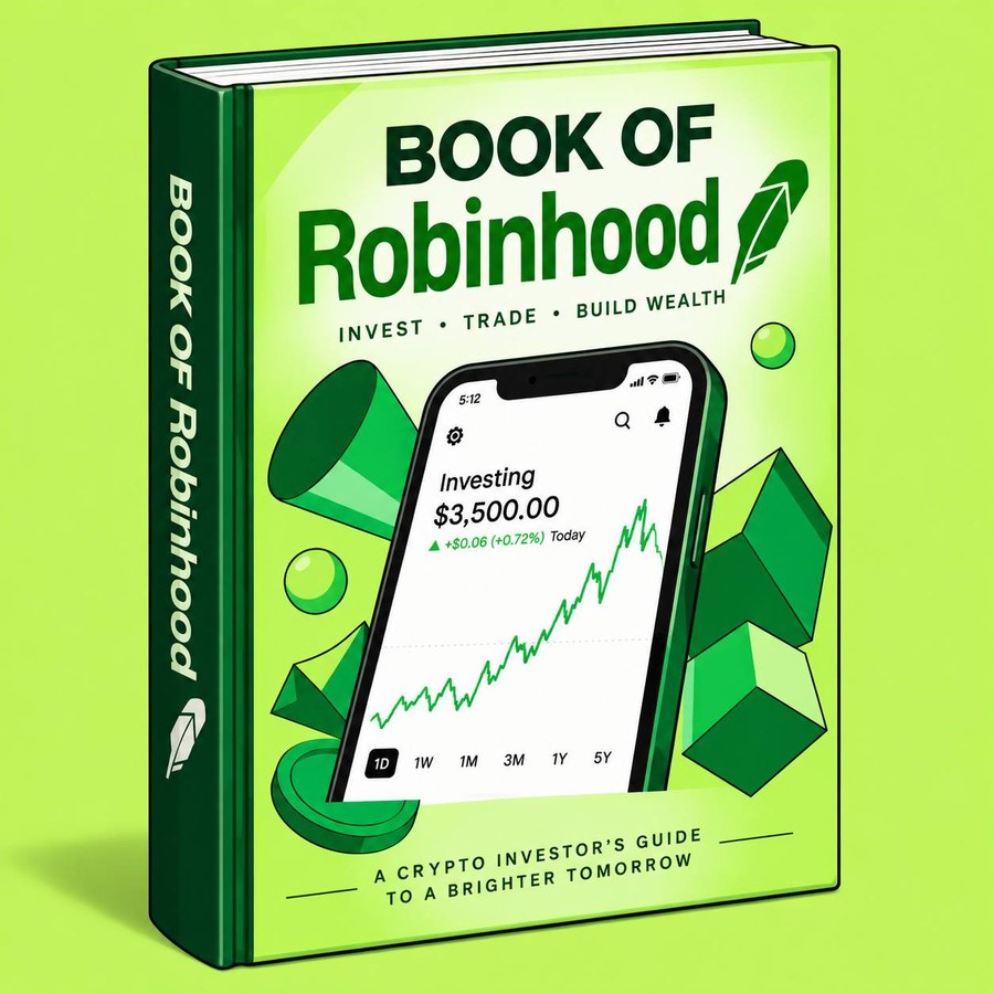 Book of Robinhood — Invest, Trade, Build Wealth. A crypto investor's guide to a brighter tomorrow.